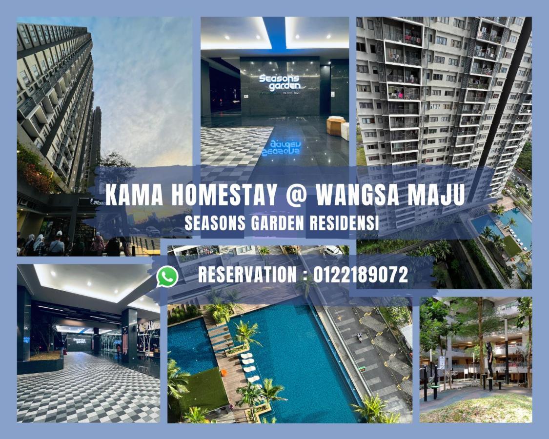 Kama Homestay @Wangsa Maju Куала-Лумпур Экстерьер фото